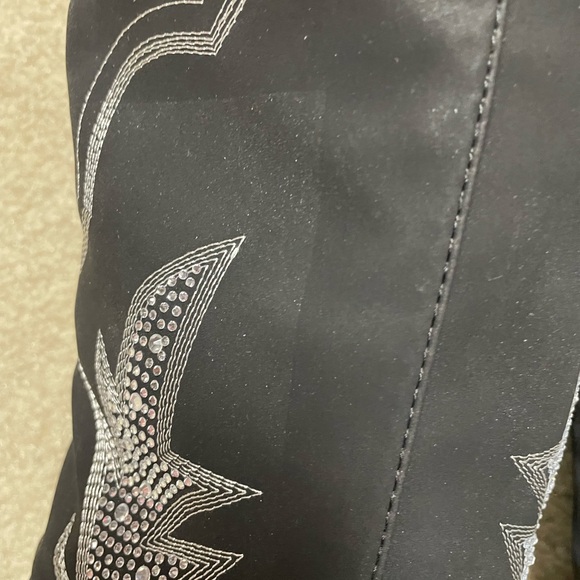 Rhinestone Western Boots. NWOT - Picture 5 of 6